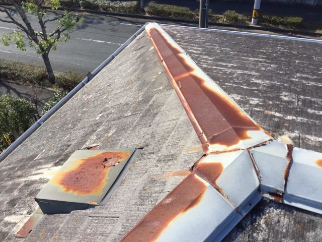 明石市　現地調査　屋根　棟